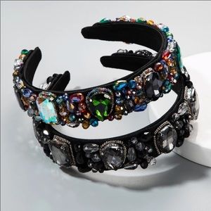 Rhinestone Crystal Head Bands for women and Teens.